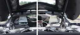 Polished Stainless Rear Window Frame w/Brushed Trim For C8 Corvette