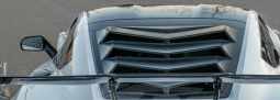 ABS Plastic Rear Window Louver Sun Shade Cover For C7 Corvette Coupe