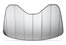 Accordion Style Insulated Sunshade Silver For C8 Corvette
