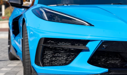 AGM Carbon Fiber Grille Inserts For C8 Corvette