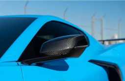 AGM Carbon Fiber Mirror Caps For C8 Corvette