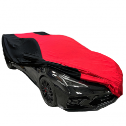 Ultraguard Plus Car Cover Red/Black For 2020-2023 C8 Corvette