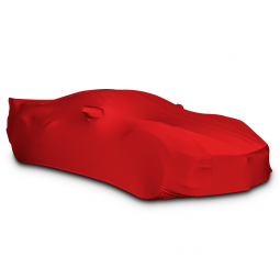 Ultraguard Stretch Satin Car Cover Red For 2020-2023 C8 Corvette