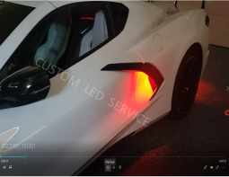 Custom LED Level 2 RGB LED System For C8 Corvette Convertible