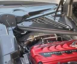 AGM Carbon Fiber Rear Strut Covers Pair For C8 Corvette