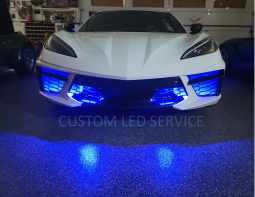 Custom LED Level 3 RGB LED System For C8 Corvette Convertible