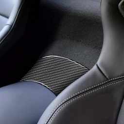 Carbon Fiber Center Console Rear Panel Overlay For C7 Corvette