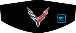 Galvano 70th Anniversary Flag Logo Trunk Cover For C8 Corvette