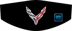Galvano Flag Logo Trunk Cover For C8 Corvette