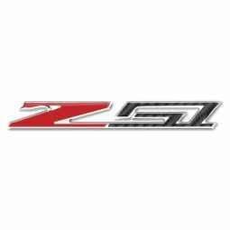 Acrylic Carbon Fiber Look Domed Z51 Emblem For C7 Corvette
