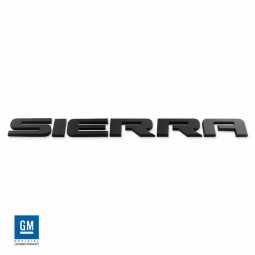 Billet Exterior Sierra Badge for 2007-2019 GMC Sierra