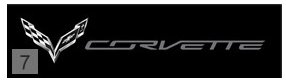 Corvette with C7 logo