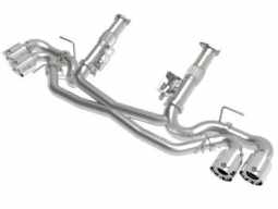 aFe Power MACH Force-Xp SS Muffler-Delete Cat-Back Exhaust System For C8 Corvette