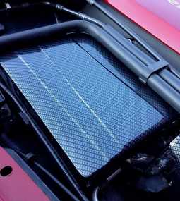 Carbon Fiber Fuse Box Cover For C7 Corvette Stingray