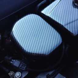 Carbon Fiber Regulator Sensor Cover For C7 Corvette Stingray