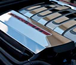 Fuel Rail Covers Overlays Stainless Steel for C7 Corvette