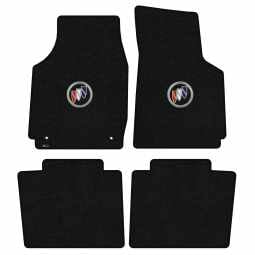 Lloyd Ultimat for Regal 1997-2004 4pc Mats Black Tri-Color-Shield Logo