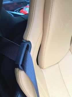 Seat Belt Guide Anti-Belt Pop Guards Clips for C8 Corvette