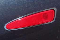 Side Marker Light Bezels Polished 4pc for C6 Corvette