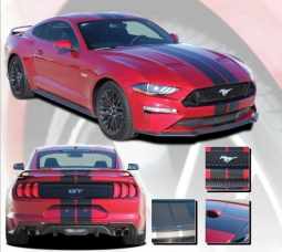 Stage Rally Stripe Kit For 2018-2019 Mustang GT/Ecoboost