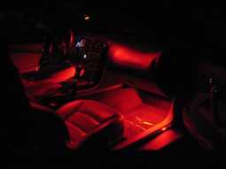 Under Dash Footwell Lighting Kit for C6 Corvette