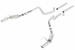 Borla 140135 Mustang GT/ Mustang Shelby GT500 2005-2009 Cat-Back Exhaust S-Type
