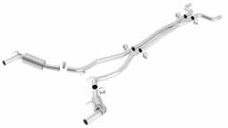 Borla 140330 Camaro SS w/Ground Effects Package 2010-2013 Cat-Back Exhaust S-Type
