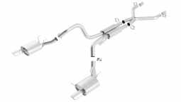 Borla 140389 Mustang GT/ Shelby Mustang GT500 2011-2012 Cat-Back Exhaust S-Type
