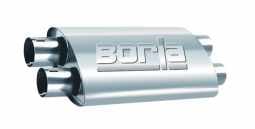 Borla 400286 ProXS Muffler 2.5" Dual/2.5" Dual 19"x4"x9.5" part #400286