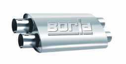 Borla 400287 ProXS Muffler 2.25" Dual/2.25" Dual 19"x4"x9.5" part #400287