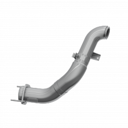 MBRP FS9459 4 Inch Turbo Down Pipe T409 Stainless Steel for 11-14 Ford 6.7L Powerstroke 15-15 Ford 6