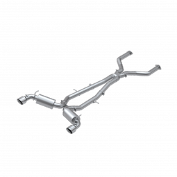 MBRP S4404304 3 Inch Cat Back Exhaust System Dual Rear for 17-20 Infiniti Q60 3.0L RWD/AWD T304 Stai