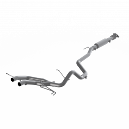 MBRP S4702304 2.5 Inch Cat Back Exhaust System Dual Exit for 13-18 Hyundai Veloster Turbo T304 Stain