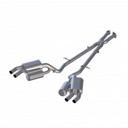 MBRP S4704304 Kia 2.5 Inch Cat Back Exhaust System Dual Rear Exit for 18-20 Kia Stinger 3.3L RWD/AWD