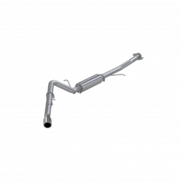 MBRP S5034AL 3 Inch Cat Back Exhaust System Single Side Aluminized Steel For 07-10 Escalade EXT, ESV