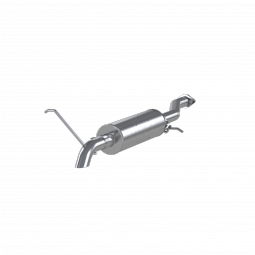 MBRP S5052AL 2.5 Inch Cat Back Exhaust System Before Axle Turn Down for 04-12 Colorado/Canyon Extend