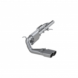 MBRP S5081409 3 Inch Cat Back Exhaust System Pre-Axle Dual Outlet T409 Stainless Steel for Silverado
