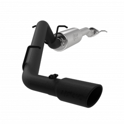 MBRP S5090BLK 3 Inch Cat Back Exhaust System Single Side Black Coated for 17-20 Colorado/Canyon 2.5L