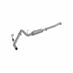 MBRP S5148P 3 Inch Cat Back Exhaust System Single Side Exit Aluminized Steel for 03-13 Dodge Ram Hem