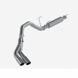 MBRP S5150AL 4 Inch Cat Back Exhaust System for 14-22 RAM 2500/3500 6.4L Single Side Dual Outlet Alu