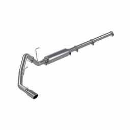 MBRP S5200AL 3 Inch Cat Back Exhaust System Single Side Aluminized Steel for 04-08 Ford F-150 4.6/5.