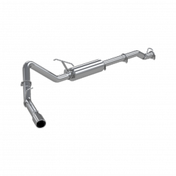 MBRP S5216AL 3 Inch Cat Back Exhaust System Single Side Exit Aluminized Steel for 08-10 Ford F-250/3