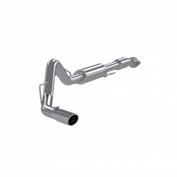 MBRP S5228AL 3 1/2 Inch Cat Back Exhaust System Single Exit For 11-14 F-150 Raptor 6.2L Crew Cab/Sho