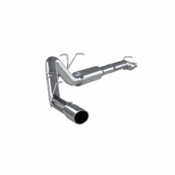 MBRP S5246409 4 Inch Resonator Back Exhaust System Single Side Exit T409 Stainless Steel for 11-16 F