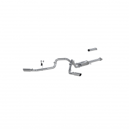 MBRP S5254AL 2.5 Inch Cat Back Exhaust System for 15-20 Ford F-150 2.7L/3.5L EcoBoost Dual Side Exit