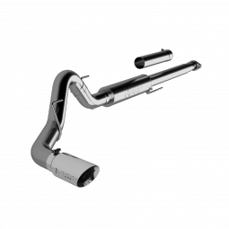 MBRP S5259304 4 Inch Cat Back Exhaust System Single T304 Stainless Steel for 15-20 Ford F-150 2.7L/3