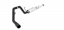 MBRP S5314BLK Cat Back Exhaust System Single Side Black Aluminized Steel for 09-20 Tundra 5.7L, EC-S