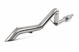 MBRP S5514409 Jeep JK Off-Road Tail Pipe Muffler Before Axle T409 Stainless Steel for 07-11 Wrangler