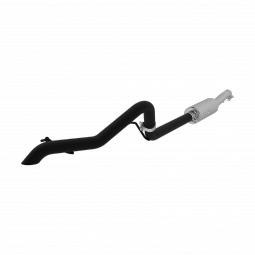 MBRP S5530BLK Cat Back Exhaust System Single Rear Exit Off Road Black For 12-18 Jeep Wrangler/Rubico