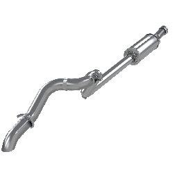 MBRP S5533304 Jeep JLCat Back Exhaust System Single Rear Exit Pro Series for 18-20 Wrangler JL 2/4 D